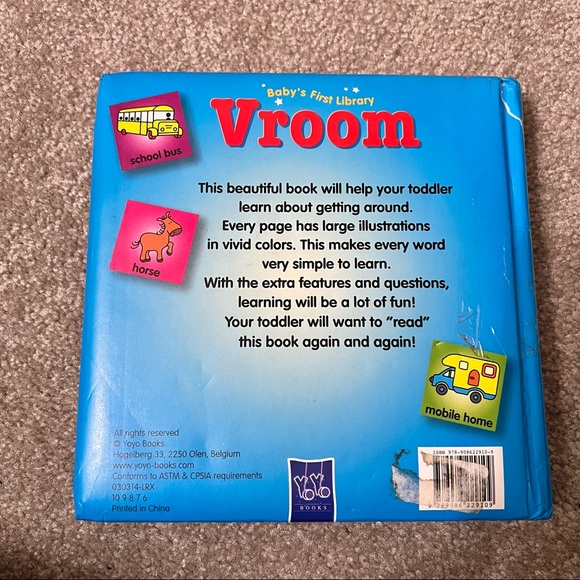 Toddler/ Kids Lot of 2 Books 📚- I Love You Through and Through & Vroom - Picture 5 of 14